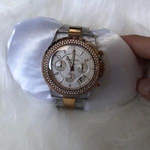 Michael Kors transparent watch
